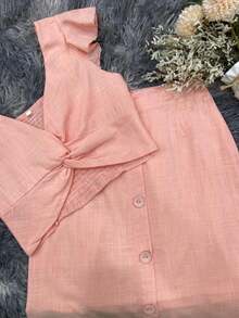 Women Two-Piece Outfits - Màu Hồng baby - Xem 3