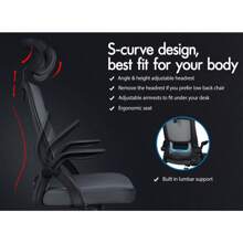 Home Office Chairs - 深灰色 - 查看 3