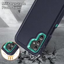TPU+PC+PC 三合一防摔保护壳适用于 Galaxy S25 S24 S22 S23 Ultra Plus A53 A13 A14 A54 A15 A16 A06 A26 A36 A56、Apple 13 14 15 16 Pro Max 11 12 Pro Max 6 6s 7 8 Plus SE 2022 X Xs XR Moto G Stylus Power Play 2022 2023 2024 保护套防水防震防刮 - 青檸色 - 查看 5