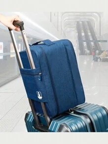 Bolsa de almacenamiento de zapatos de viaje de tercera planta, bolsa de almacenamiento con cremallera y asa portátil para equipaje, bolsa portátil para zapatos, estuche para zapatos, caja de almacenamiento de zapatos, organizador de zapatos, accesorios de viaje para vacaciones, crucero, verano, vacaciones, bolsa de viaje, artículos esenciales de viaje para universidad, dormitorio, escuela, hotel - Multicolor - Ver 3