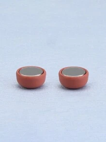 复古 1 件女士/女孩磁性围巾夹，风格多用途服装配饰，适合日常穿着和装饰服装配饰别针，用于衣服包包饰品学校 - 彩色 - 查看 18