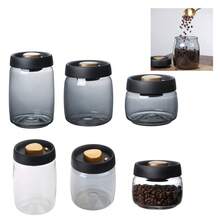 Vacuum Coffee Canister Food Storage Container Vacuum Sealed Containers - Multicolor - View 6
