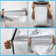 Bolsa Para Envío Paquetería Autoadherible 100 Piezas 13x24cm - Blanco - Ver 7