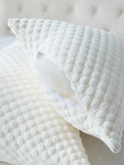 1pc 3D Curved Memory Foam Pillow, Multi Functional Bedding Support Kussen Side Sleepers Neck, Back Leg Travel view 5