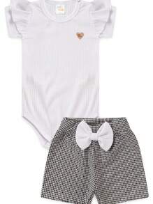 Ame Kids Baby Girls Sets - 白色 - 查看 2