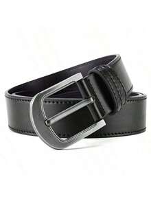 Cinturón vaquero decorativo de lujo, cinturones para hombre vaqueros negro 140 cafe piel