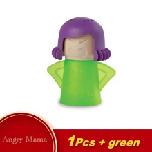 1入組憤怒媽媽微波爐清潔器，憤怒媽媽微波爐蒸氣清潔器，用醋和水消毒廚房，蒸汽清潔設備可在幾分鐘內輕鬆清除食物殘渣！ - 彩色 - 查看 14