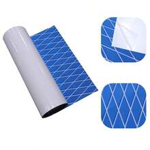 Thảm chống trượt thuyền bơm hơi EVA màu xanh + trắng mới với khả năng chống tia cực tím và mài mòn 3000H cho thuyền kayak bơm hơi. Thảm chống trượt nội thất RV và thảm chơi gôn - xám + trắng - Xem 2