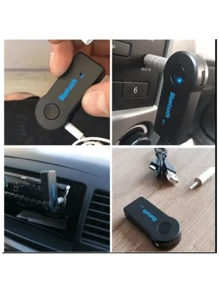 tiger Adaptador Receptor Bluetooth Usb Musica P2 Chamada Som Carro Cor Preto - Preto - Visão 5