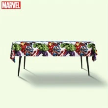 Marvel 3pcs Per Pack Officially Licensed Hulk Party Theme Banquet Deskcloths Birthday Weddings Christmas Tablecloths Restaurants Rectangular Dining Tablecloths