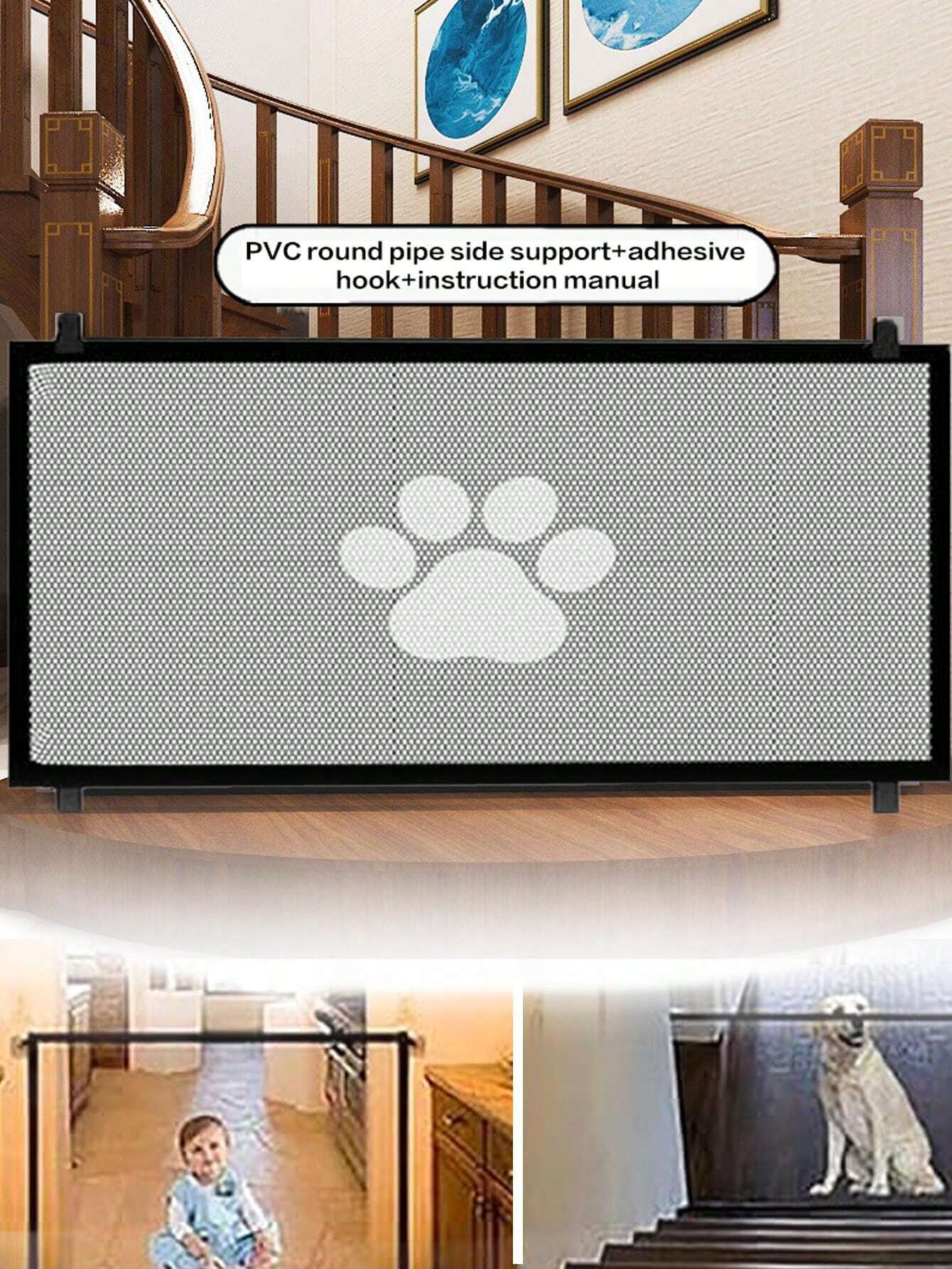 Convenient And UserFriendly Kids &Pets Safety Door Breathable And