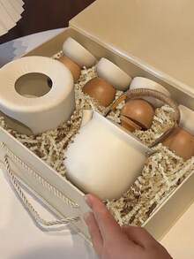 100克褶皺造紙碎片填充物與尼龍絲草，非常適合禮品籃、DIY包裝和花卉裝飾 - Z26墨綠 - 查看 6