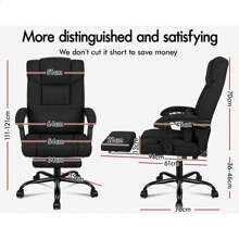 Home Office Chairs - Black - View 4
