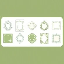 Eine Schachtel mit 30 Stücken minimalistischem kreativem geprägtem Notizblockpapier, DIY-Dekoration Collage Handarbeit Material, Festivalgeschenke, personalisiertes Scrapbook Schulbedarf