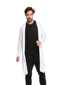 Men Overcoats - 白色 - 查看 1