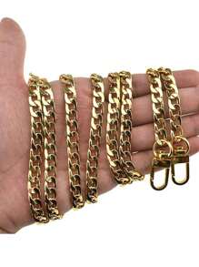 Bag Chain Accessories Handbag Strap Shoulder Strap Crossbody Chain Metal Replacement Chain Luggage Accessories - Gold - View 7