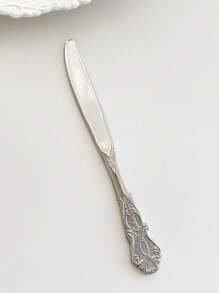 Cirelle 不锈钢三件套餐具 - 刀、叉、勺 快乐 - 銀色 - 查看 6