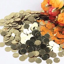 Paillettes Sequin 10mm 15mm 20mm 25mm 30mm Pvc Sequins Side Hole Sewing Wedding Crafts DIY Accessory Lentejuelas Para Coser 20gram/Bag