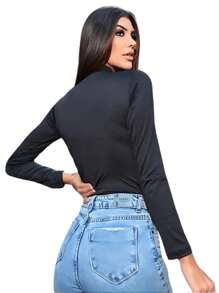 Aristem Women Tops - màu đen - Xem 5