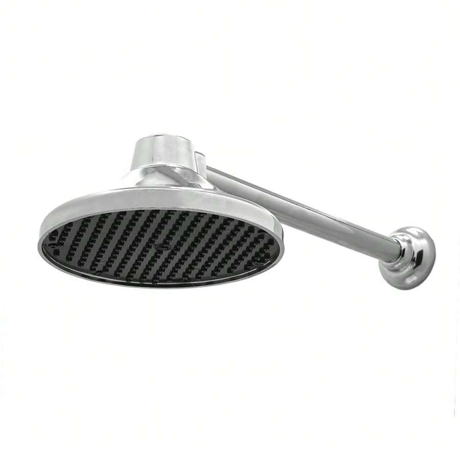 Ducha Chuveiro Redondo Piscina Jardim Área Externa 10 Polegadas ABS Cromada
