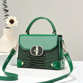 2024年新款时尚女士单肩包斜挎包小方包女士手提包休闲包，最佳母亲节礼物创意，母亲节礼物，妈妈礼物，妈妈必备品，外出妈妈包