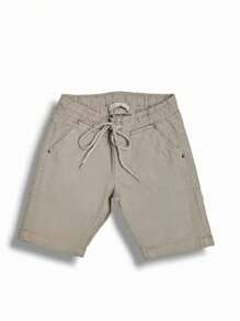 Young Boys Denim Shorts - 米色 - 查看 1