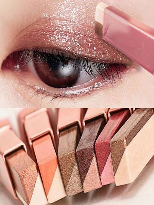 Sombras Cintilantes Lua & Neve: Brilho intenso e prático para seus olhos! Festa Junina
