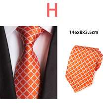 1 Bộ Phụ Kiện Suit Nam: Cà Vạt Họa Tiết Paisley Sọc Có Túi Vuông Và Khuy Măng Sét - Lựa Chọn Quà Tặng Lý Tưởng - Nhiều màu - Xem 8