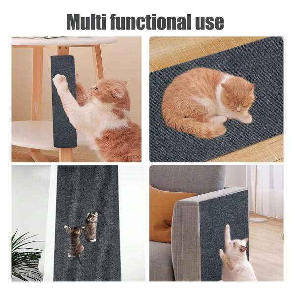 1pc Cat Climbing Mat, Wear-Resistant, Scratch-Resistant, No Dandruff, Anti-Cat Scratching, Sofa Protection, Pet Mat, Wall-Mounted Self-Adhesive Mat