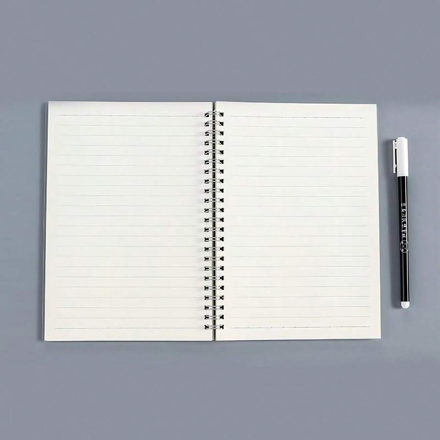 1pc/80 Sheets/160 Pages Horizontal Lined Notebook Suitable For High ...