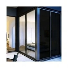 Adesiva Preto Blackout Para Janela Portas De Vidro Decoração 45 X 2m - Preto - Visão 5