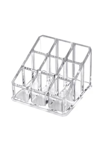 Acrylic Lipstick Holder 9 Niches - Trong suốt/Acrylic - Xem 4