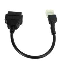 4 Pin To 16 Pin OBD2 Moto Diagnostic Adapter Cable For CBR 1000R CBR 600R - Black - View 9