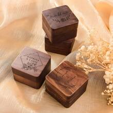 صندوق خشبي مخصص لحفل الزفاف ، صندوق خاتم الخطوبة المنقوش شخصيًا ، صندوق حامل الخاتم المربع ، الذكرى السنوية ، صندوق خاتم الزواج ، هدايا ذكرى جميلة ليوم الأب ، أنيق ، ملون ، فينتاج ، بسيط ، خاص بالجنسين ، كاجوال ، لطيف ، مخصص ، شخصي ، فريد ، هدايا مثالية له ، هدايا مثالية لها ، حبيبته ، صديق ، والد ، أم ، عائلة ، أصدقاء ، للذكرى السنوية ، للأعياد الميلاد ، للتخرج ، للحفلات ، مجوهرات من الصلب المقاوم للصدأ - أبيض - مشاهدة 2