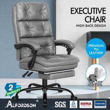 Home Office Chairs - Grey - View 2