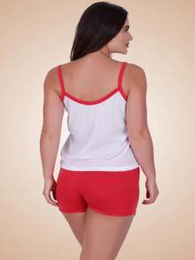 Women Pajama Sets - 彩色 - 查看 2