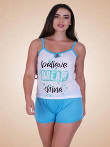 Women Pajama Sets - 彩色 - 查看 7