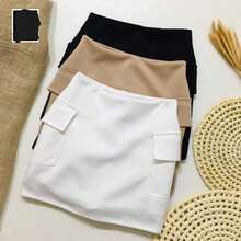 Women Shorts - Màu be - Xem 2