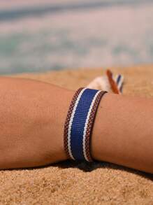 10Pcs/Lot Simple Weave Bracelet Fashion Summer Beach Style Beautiful Friendship Tassel Bracelets For Women And Men