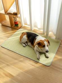Pet Cat And Dog Cooling Pad, Summer Cooling Mat For Pet Bed And Kennel, Ice Silk Mat For Dogs And Cats, Suitable For Large, Medium And Small Pets - Multicolor - View 6