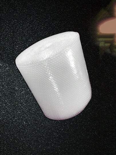One Roll Of Transparent PE Bubble Wrap, 5 Meters Long, Used For Postal Shipping And Shockproof Packaging Back To School