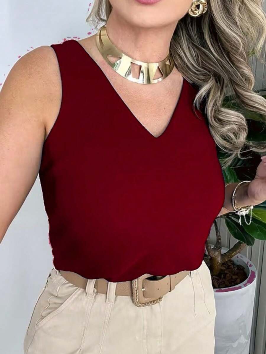 Women Tops - Burdeos - Ver 1