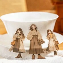 30pcs/Pack Shoujo Collection Stickers Beautiful Character Journal Decoration Material - Multicolor - View 8