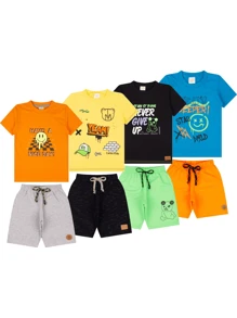 Young Boys Sets - Multicolor - Ver 7