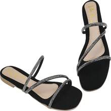 Women Slides - Màu be - Xem 2