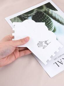 25pcs Simple White Bracelet Packaging Cardboard Display Cards For Jewelry And Retail Packaging Tag Display