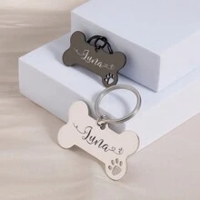 1pc Personalized Pet Dog Tags Shiny Steel Free Engraving Kitten Puppy Anti-Lost Collars Tag For Dog Cat Nameplate Pet Accessories, Seal, Ornamental, Reusable Exquisite, Stylish, Cute, High-Quality, Modern Custom, Personalized, Family, Friends, Boyfriend, Girlfriend, Dad, Mom, Pets For Anniversaries, For Birthdays, Valentine Day, Valentine Day Decor Graduation, Slow Summer Living, Customized Crafts, Vintage, Stylish, High-Quality, Colorful, Modern, Tea Room, Home, Garden, Office, For Anniversaries, For Birthdays, For Weddings, For Housewarming,Festive Calendar - Multicolor - View 8