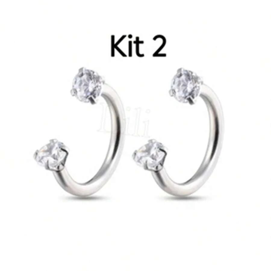 Nose Ring - Bạc - Xem 1