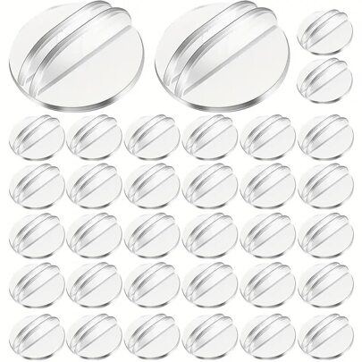 5/20/50 Stück Visitenkartenhalter, Tischkartenständer, transparente Kartenhalter aus klarem Papier als Miniatur Ständer, Plastik Spielständer für Spiele, Hochzeitsfeste, Preisschilder, Menüs, Etiketten, Fotos, Notizzettel