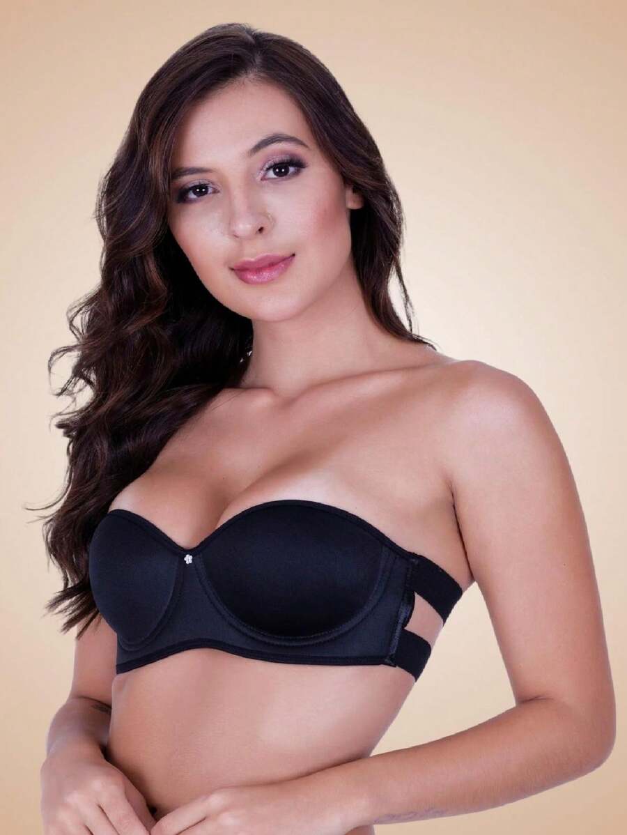 Strapless Bra - Noir - Voir 1